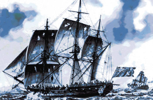 HMS Alarm, the Royal Navy frigate which in 1763 was the subject of the first recorded study of bimetallic corrosion