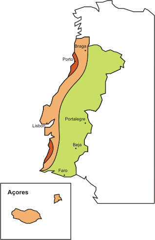Corrosion in Portugal as estimated from atmospheric corrosivity monitoring